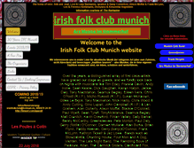 Tablet Screenshot of irishfolkclubmunich.com